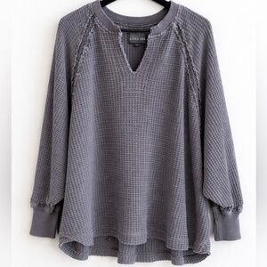 AE WAFFLE SWEATSHIRT
